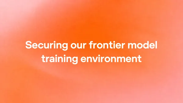 OpenAI Will Train Frontier Models With No Internet Access After a September DNS Breach